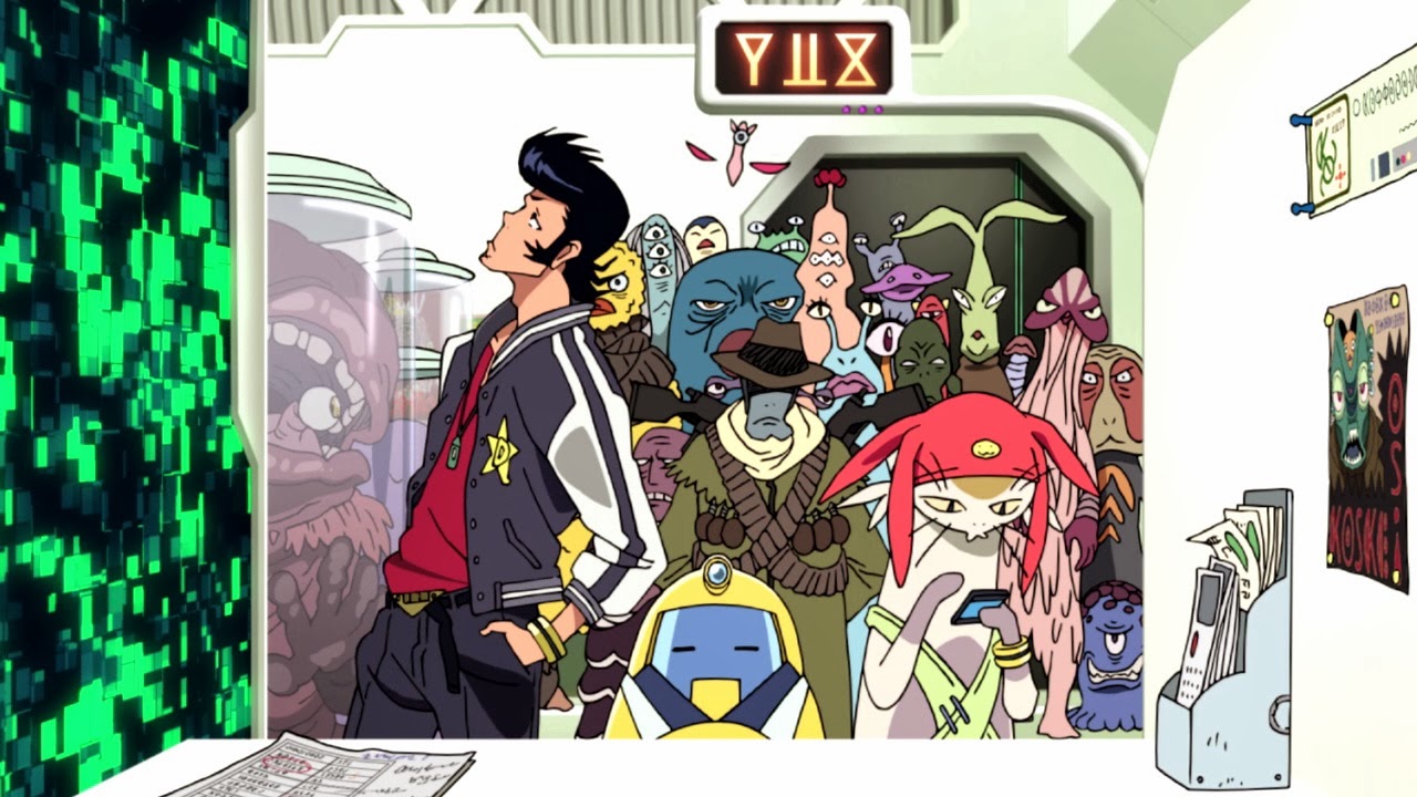 space dandy statue