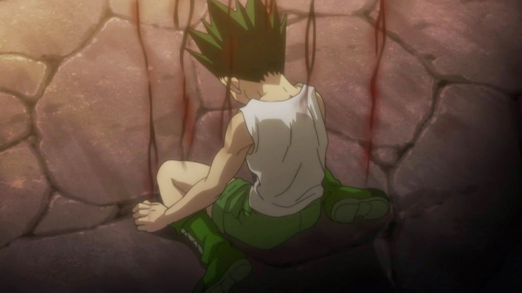 Gon vs Pitou, Anger x and x Light, Gon goes beyond his body limits to  achieve monstrous power to defeat Pitou. What Anime? Hunter X Hunter 2011  Episode 131