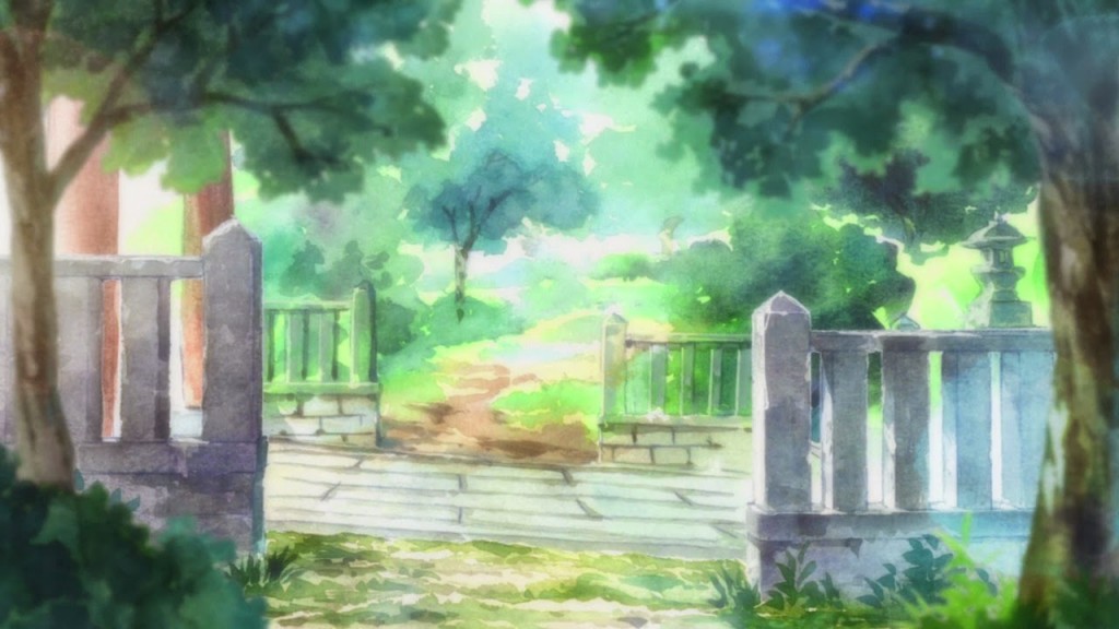 anime environment — Ao Haru Ride / Blue Spring Ride, episode 4