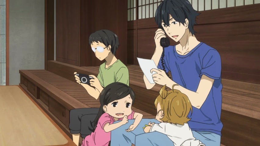 Characters appearing in Barakamon Manga