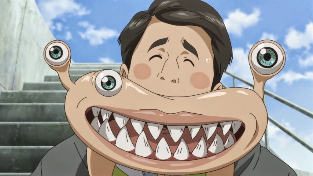 Anime Parasyte Kiseijuu Sei no Kakuritsu - Review 2014