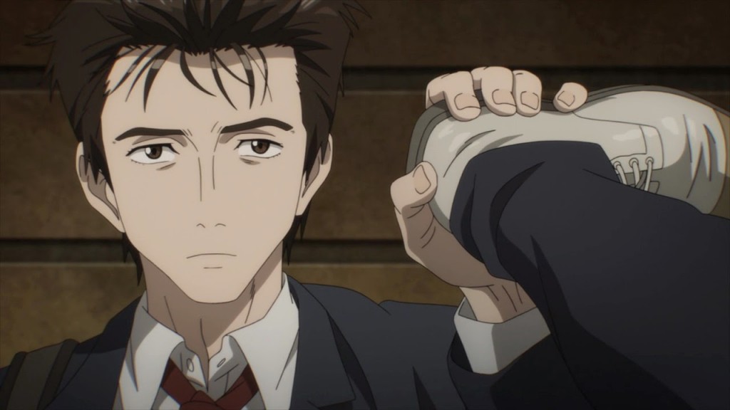 Anime Parasyte Kiseijuu Sei no Kakuritsu - Review 2014