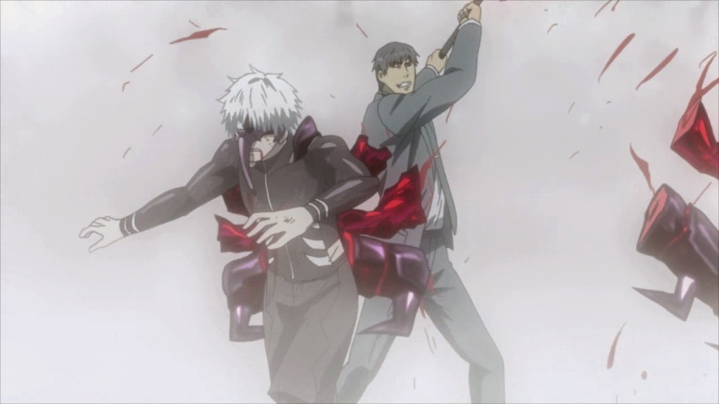 Tokyo Ghoul √A - Amon vs Kaneki