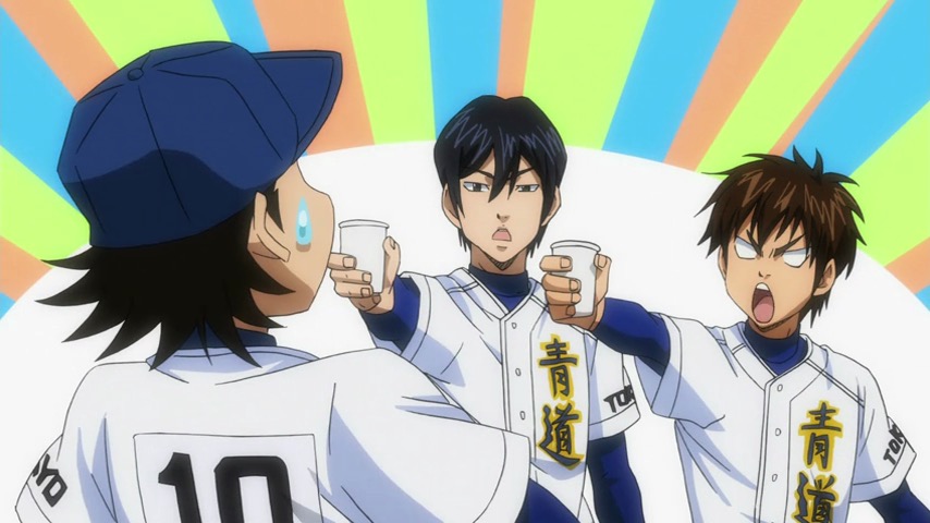 Chega ao fim a segunda temporada do anime de Diamond no Ace - Chuva de  Nanquim