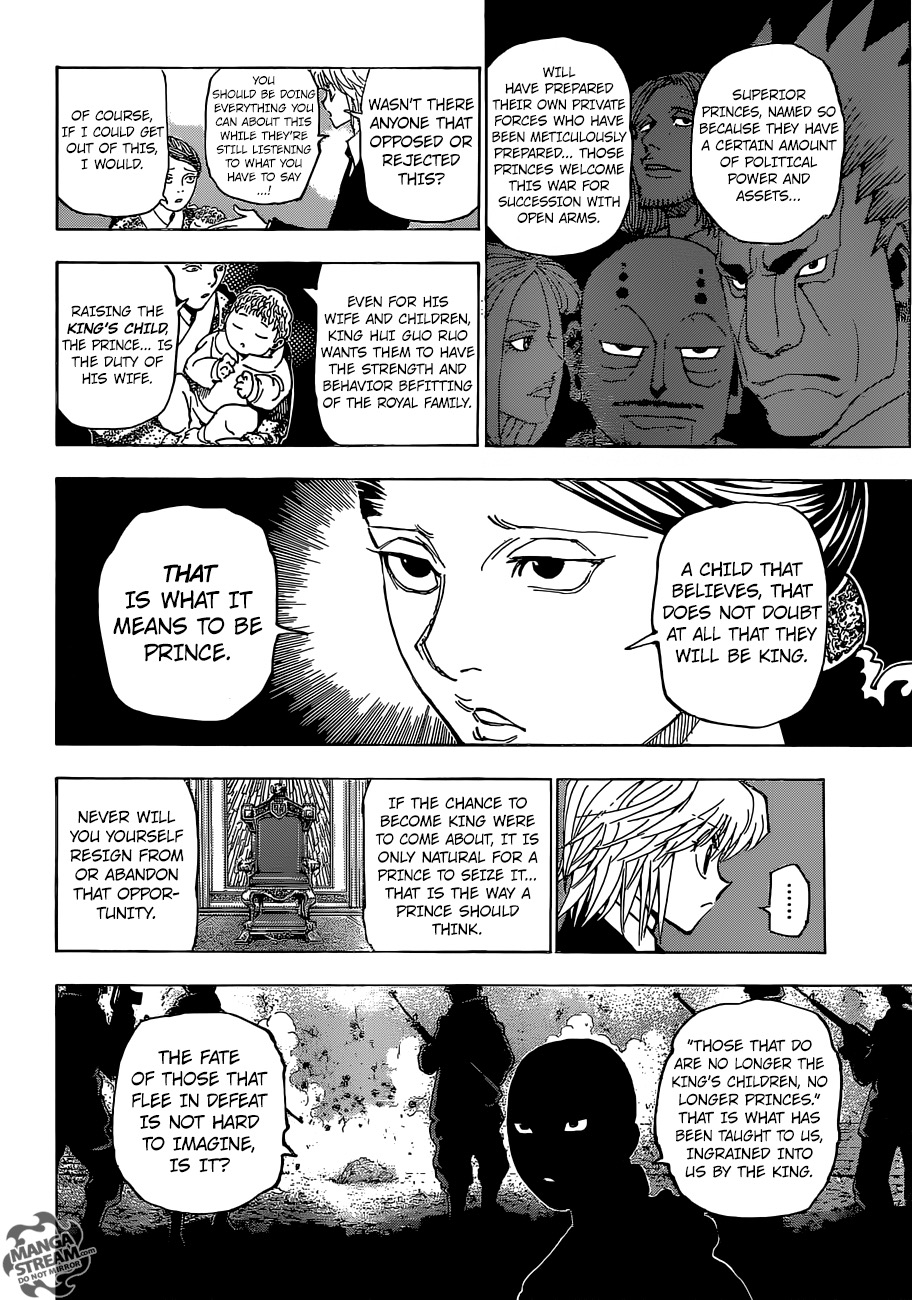 Hunter x Hunter Ch. 350 “The Princes” Review