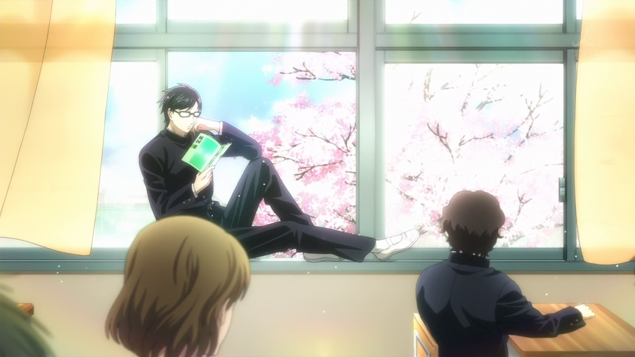 Sakamoto desu ga? Episode 1: Sitting on an Atomic Nothing Waiting