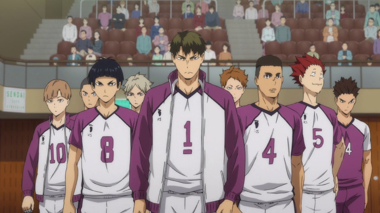 Haikyuu!! Karasuno High School vs Shiratorizawa Academy Anime