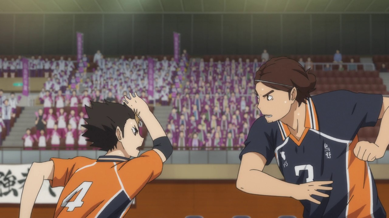 shiratorizawa vs karasuno set 4#animehaikyuu #usiwaka #shiratorizawa #