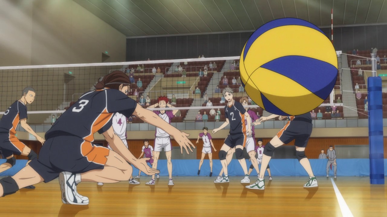 shiratorizawa vs karasuno season 3#animesubindo #karasuno #sports #hin