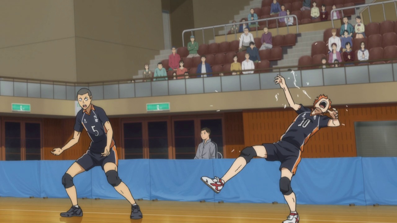 In the Miyagi Prefecture qualifiers for the Spring Tournament, Karasuno  High School Volleyball Team manages to defeat Shirat…