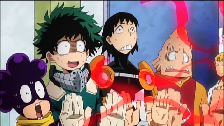 Characters appearing in My Hero Academia: Training of the Dead Anime