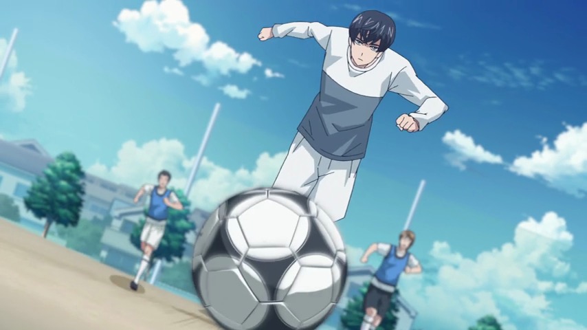 Partida de futebol inesperada!  Keppeki Danshi! Aoyama-kun 