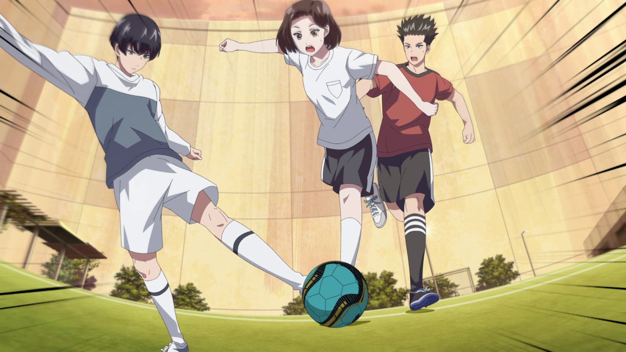 Partida de futebol inesperada!  Keppeki Danshi! Aoyama-kun 