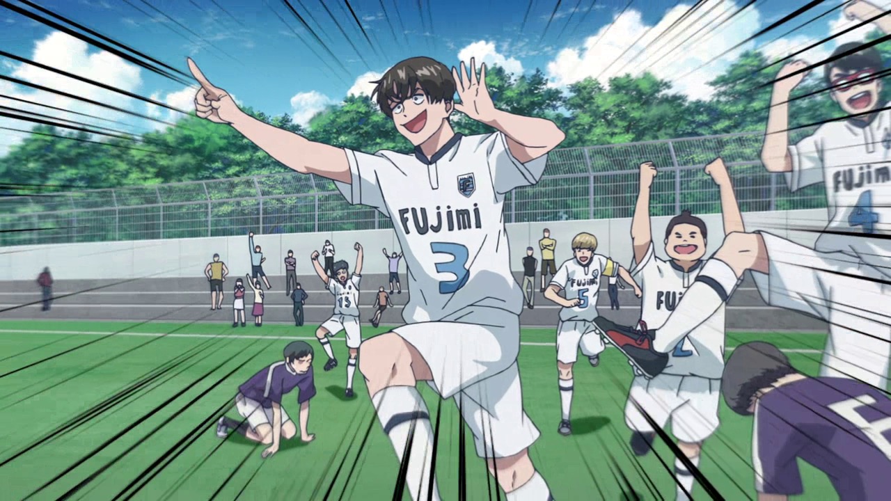 Partida de futebol inesperada!  Keppeki Danshi! Aoyama-kun 