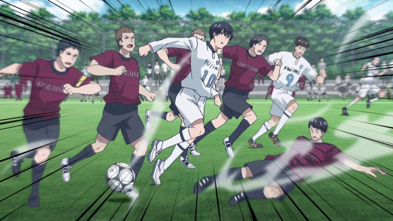 Partida de futebol inesperada!  Keppeki Danshi! Aoyama-kun 