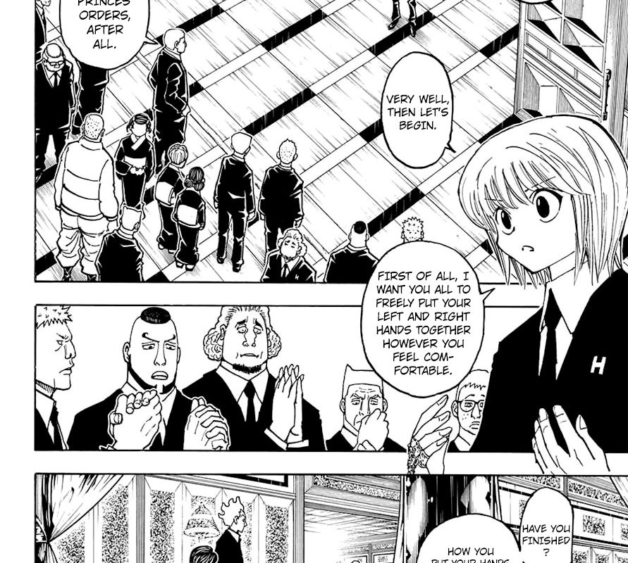 Hunter X Hunter, Chapter 374 - Hunter X Hunter Manga Online