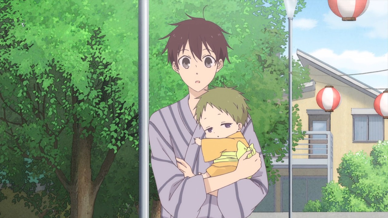 Gakuen Babysitter | Small clip from episode 4 of Gakuen Babysitters -wolfy  I know this isn't otome but it's just so cute! Link:  http://www.crunchyroll.com/school-babysitters | By Otome Games | Facebook