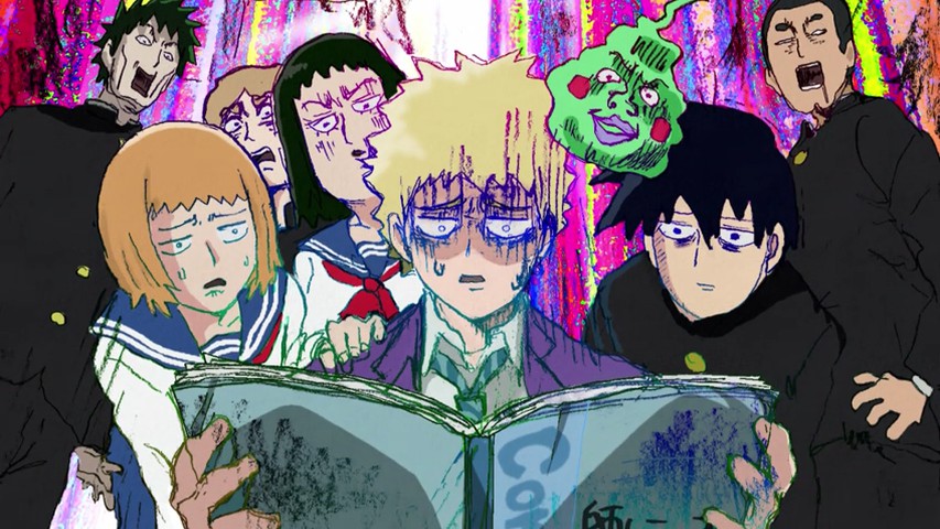 MyAnimeList.net - Season one, two three of Mob Psycho 100 is on