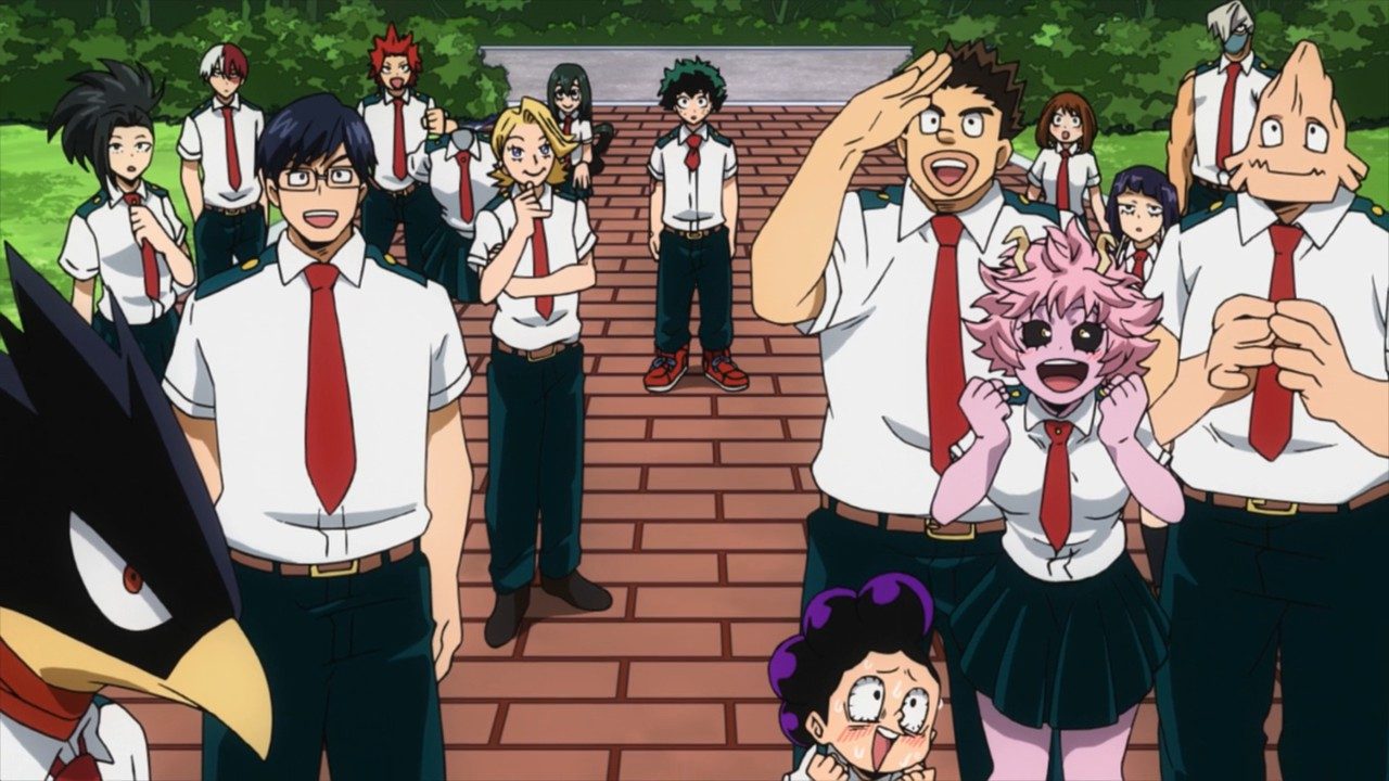 My Hero Academia 3 em Abril de 2018