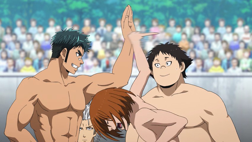 Hinomaru Zumou e o sumô - Gyabbo!