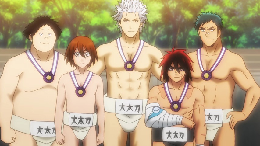 Hinomaru Sumo Challenges Formulaic Sports Anime