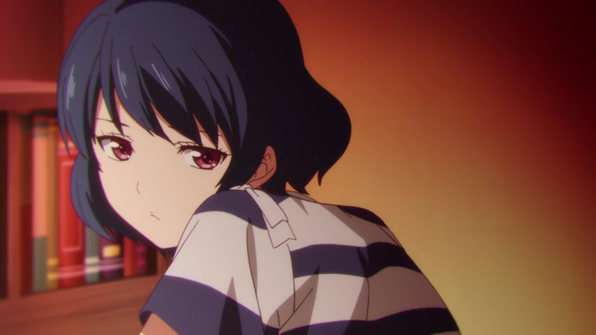 rui-rui ~ 🌸 . Anime : Domestic na kanojo . I can't help it, I