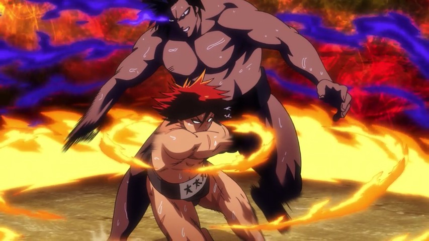 Hinomaru Zumou e o sumô - Gyabbo!