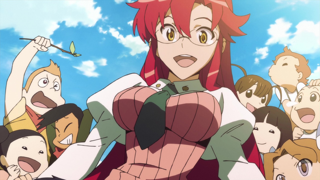 How Gurren Lagann Embaces Shonen Cliches