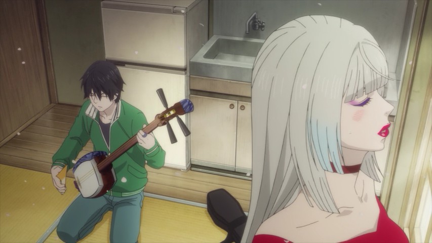 Mashiro no Oto episode 2
Those Snow White Notes
Setsu and his mom