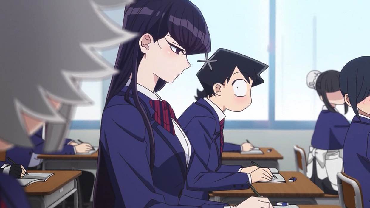 anime: komi san wa komyushou desu #anime #komi #komisan