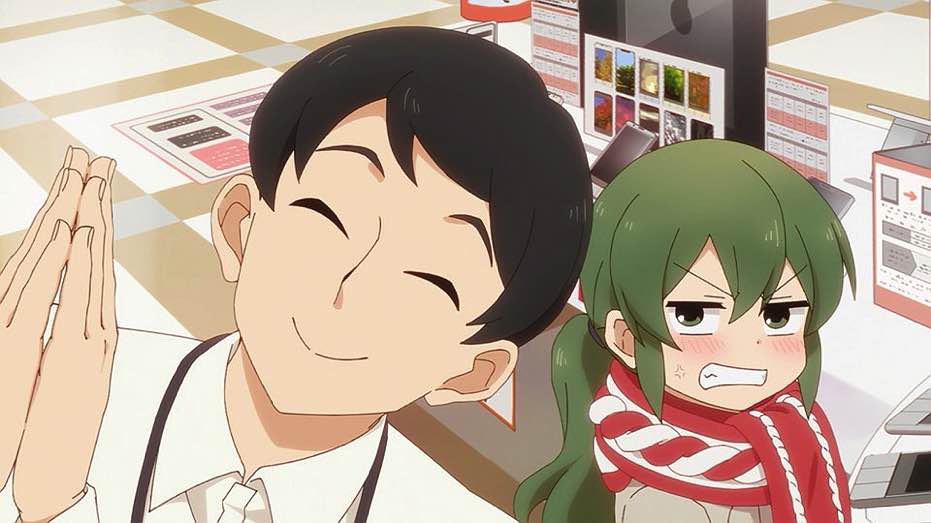 Joeschmo's Gears and Grounds: Senpai ga Uzai Kouhai no Hanashi - Episodes 4  and 5 - Takeda Pats Futaba's Head