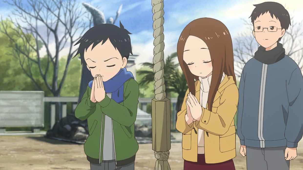 takagi-san and nishikata (karakai jouzu no takagi-san) drawn by  wari_(nirodo26)