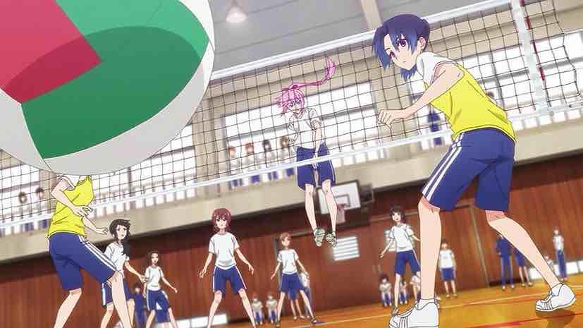 Kamiya and Shikimori-san Play Basketball Together