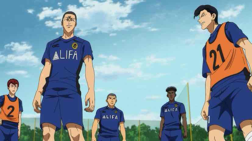Ao Ashi Manga Teams Up With Barcelona Soccer Legend