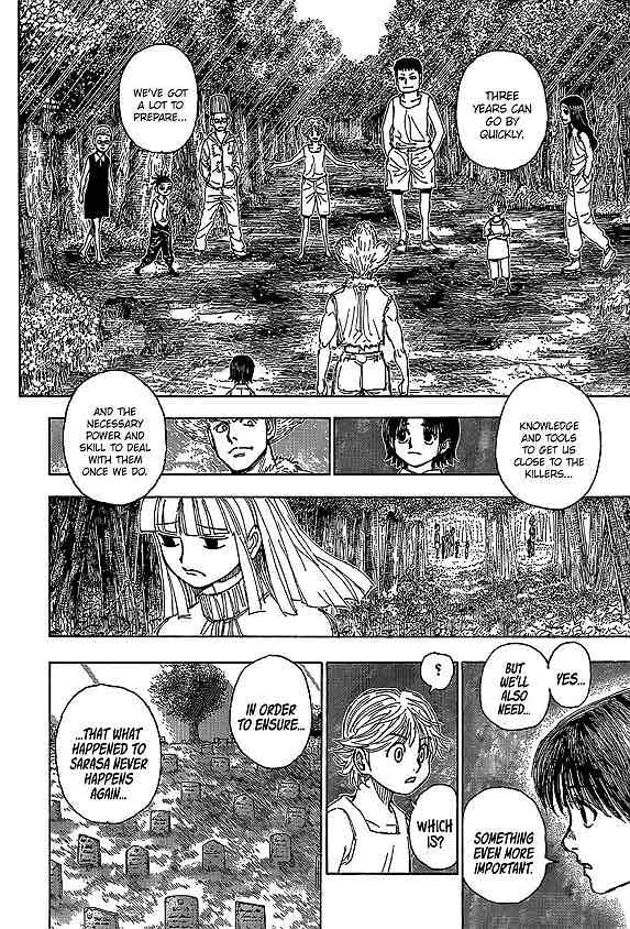 Hunter x Hunter chapter 397: Sarasa found as young Chrollo promises to  change Meteor City