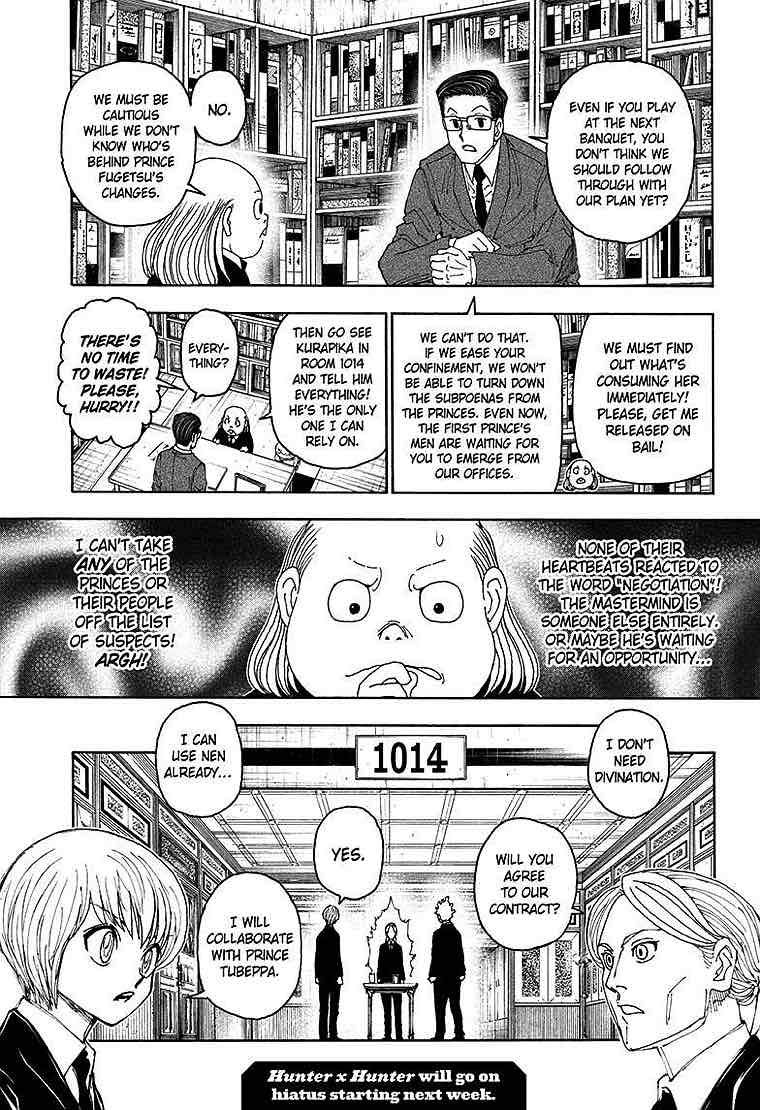 Hunter X Hunter, Chapter 400 - Hunter X Hunter Manga Online