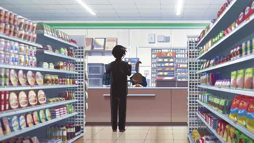 Supermarket cart anime visual novel game. Generate Ai 27736482 Stock Photo  at Vecteezy