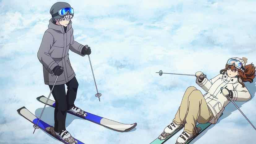 White winter and anime scenery anime 1655673 on animeshercom
