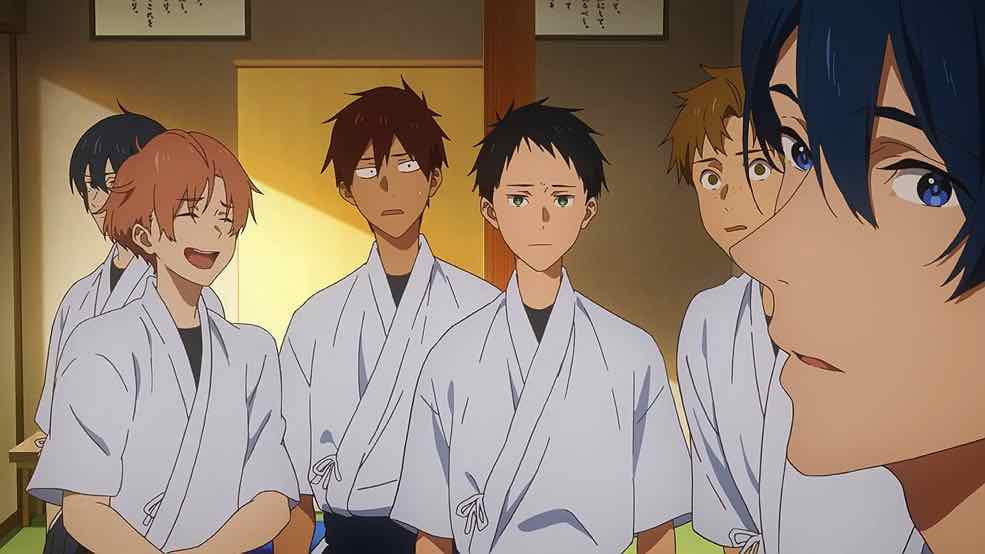 Anime Centre - Title: Tsurune - Tsunagari no Issha - Episode 1 The  characters, the OST and the animation. . . . . What a superb pilot episode!  ~ SenpaiLance Join our Group: Anime Centre