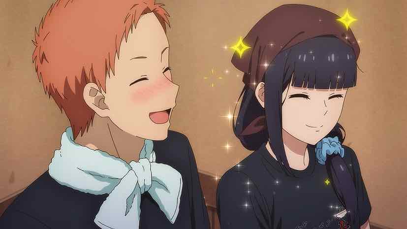 Anime Centre - Title: Tomo-chan wa Onnanoko! Episode 1 When Jun and Tomo  have a pretty much romantic aiaigasa scene while Tatsumi going through a  great ordeal with Gundou-san. 🤣 - Riniann