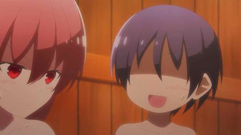Tsukasa, and Nasa went to a hot spring together