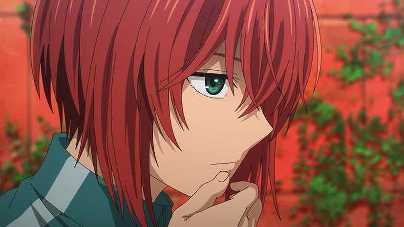 looking at viewer, Mahoutsukai no Yome, anime girls, anime, flowers