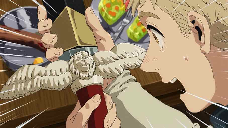 Dungeon Meshi, Anime, Laios, Winged Lion
