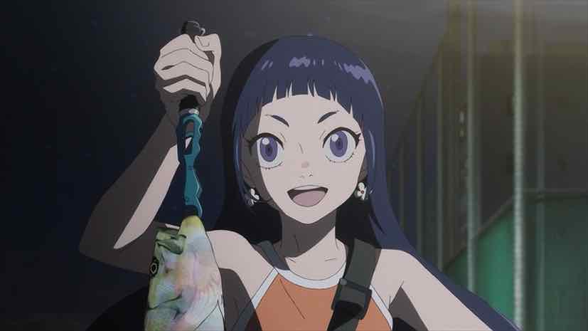 Negaposi Angler. Anime., Sea Bass, Hana