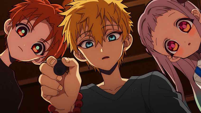 Jibaku Shounen Hanako-kun, Anime, Teru, Akane, Nene