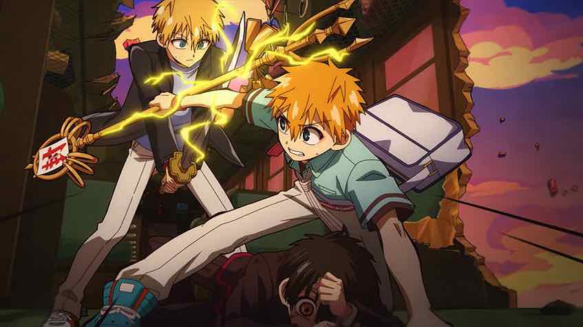 Jibaku Shounen Hanako-kun, Anime, Teru, Hanako, Kou