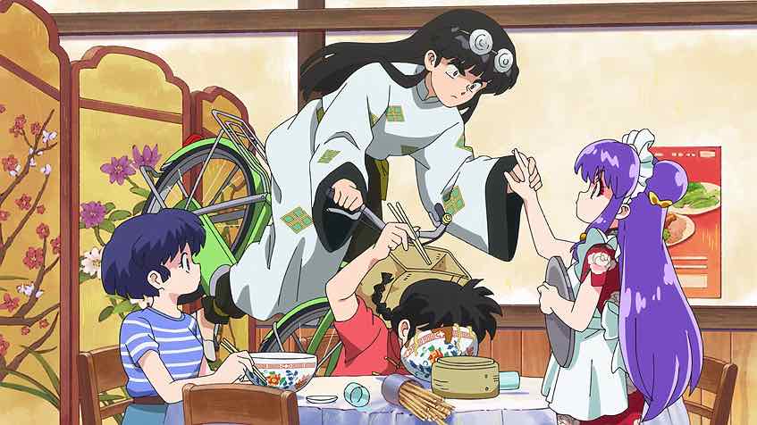 Ranma 1/2, Anime, Akane, Shampoo, Mousse, Ranma