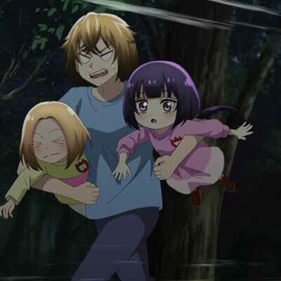 Kaya-chan wa Kowakunai, Anime, Chie, Kaya, Kazu