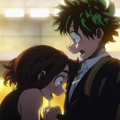 Boku no Hero Academia, Anime, Uraraka, Deku