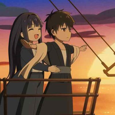 Toumei, Anime, Titanic, Kakeru, Koharu